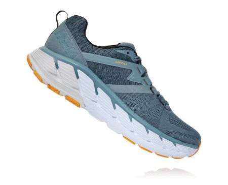 Hoka One One Gaviota 2 Moški Road Tekaški Čevlji Zelena / Temno Siva SI-895264H